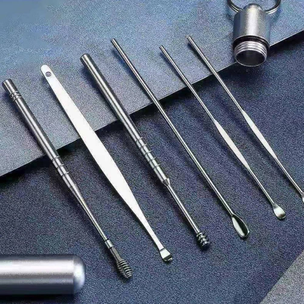 Ear wax cleaning set