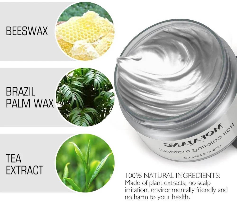 Hair color wax