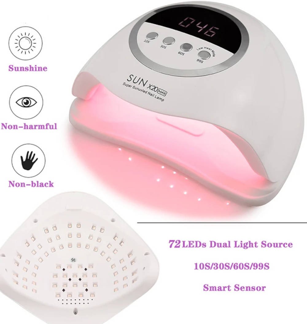 Powerful UV LED nail dryer