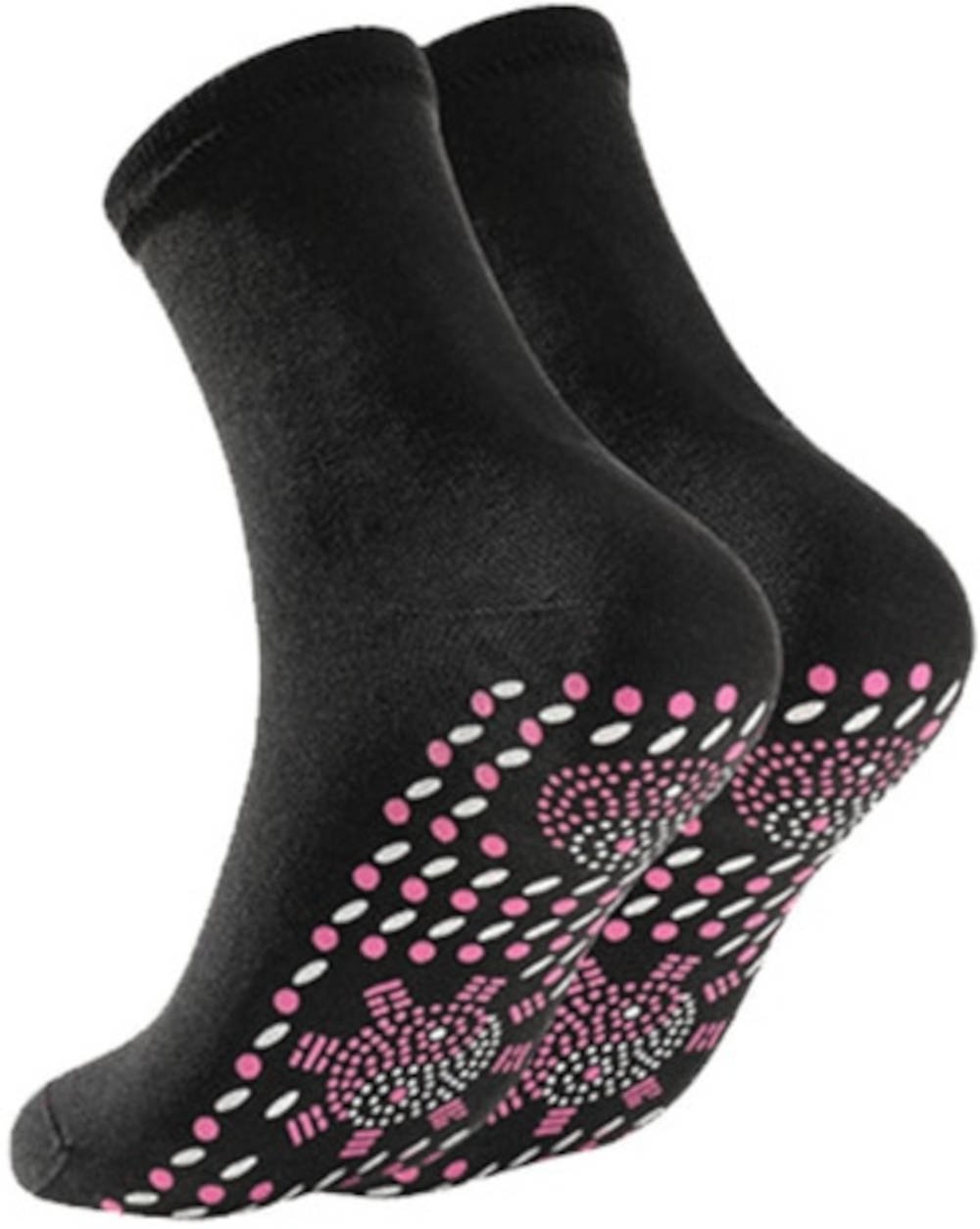 Self heating health socks