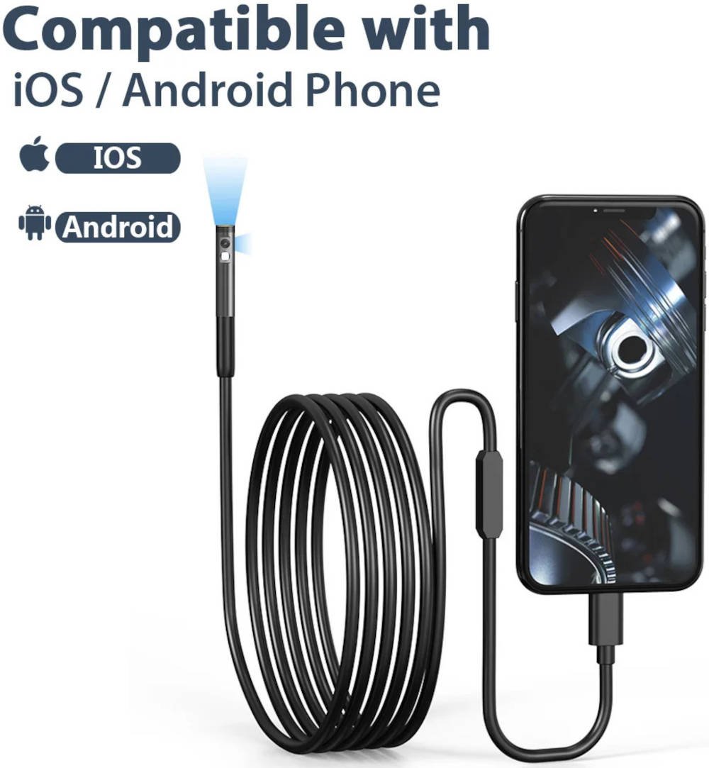 Dual HD inspection camera