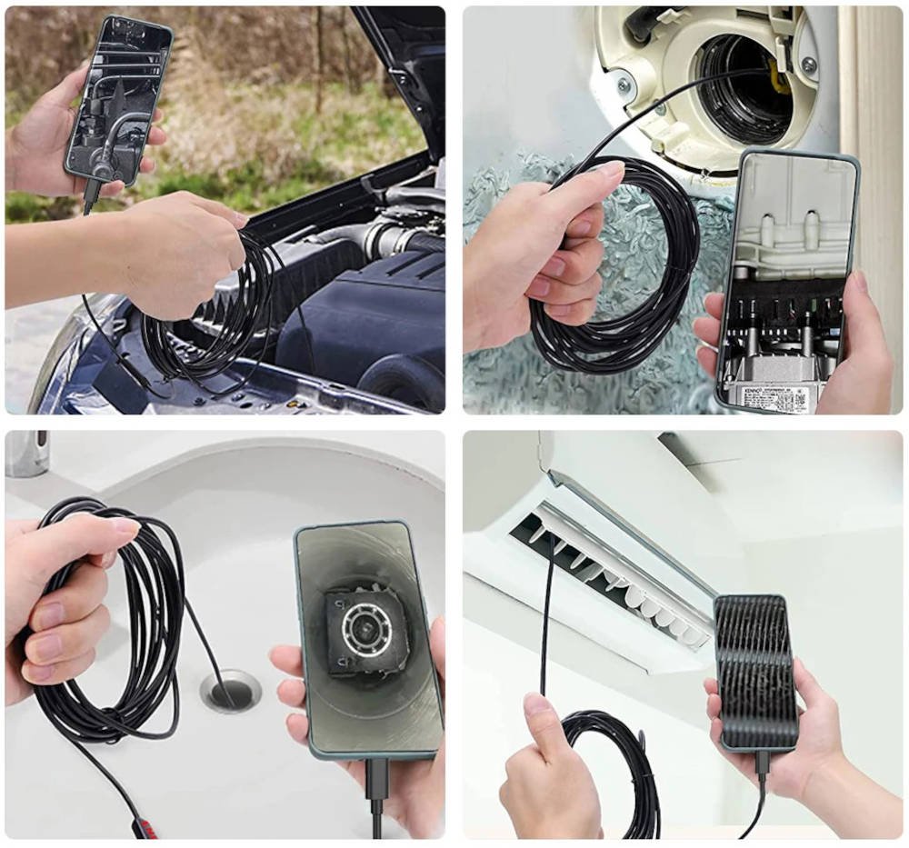 Dual HD inspection camera