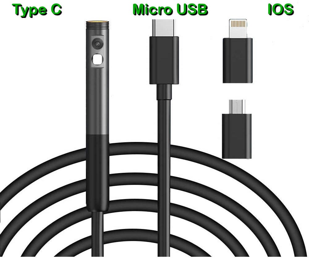 Dual HD inspection camera