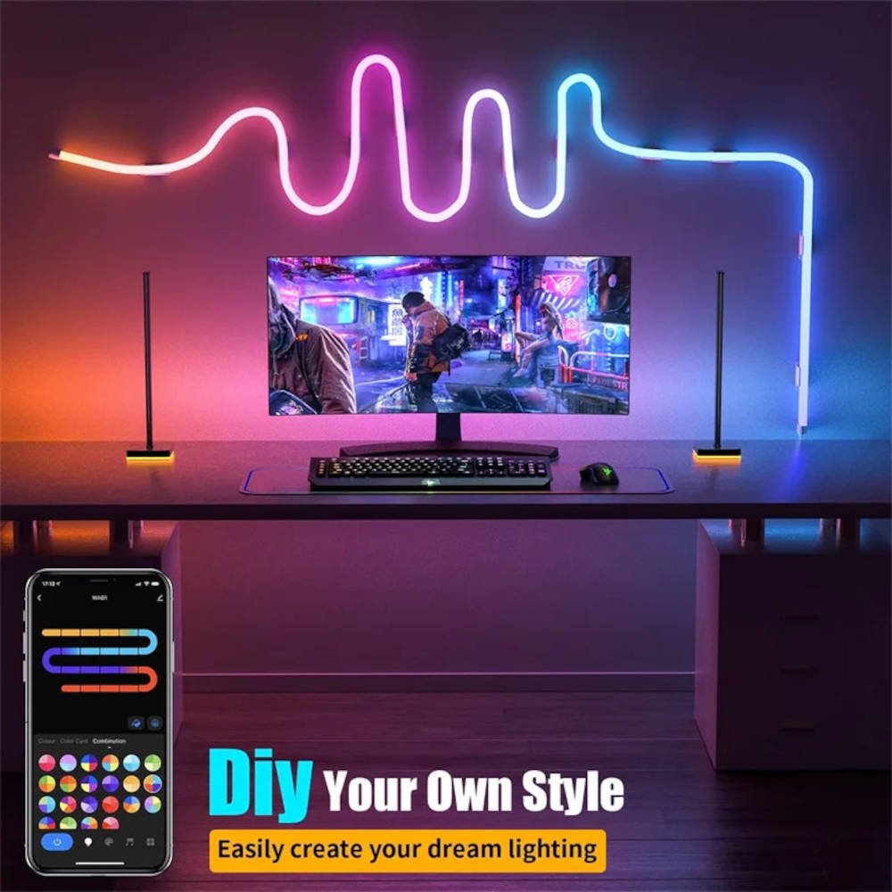 Dynamic LED light strip