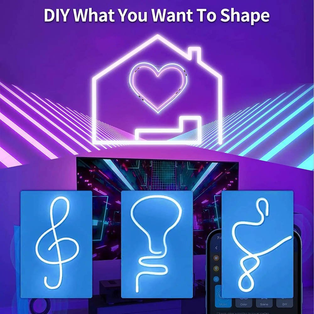 Dynamic LED light strip