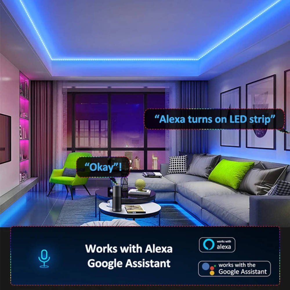 Dynamic LED light strip
