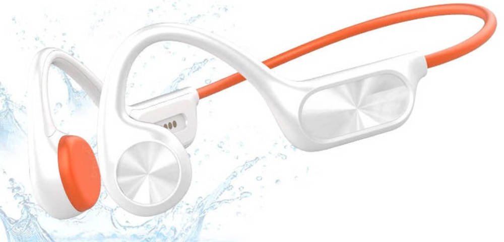 Vanntett bone conduction hodetelefon
