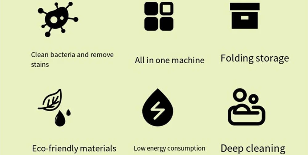 Complete portable washing machine