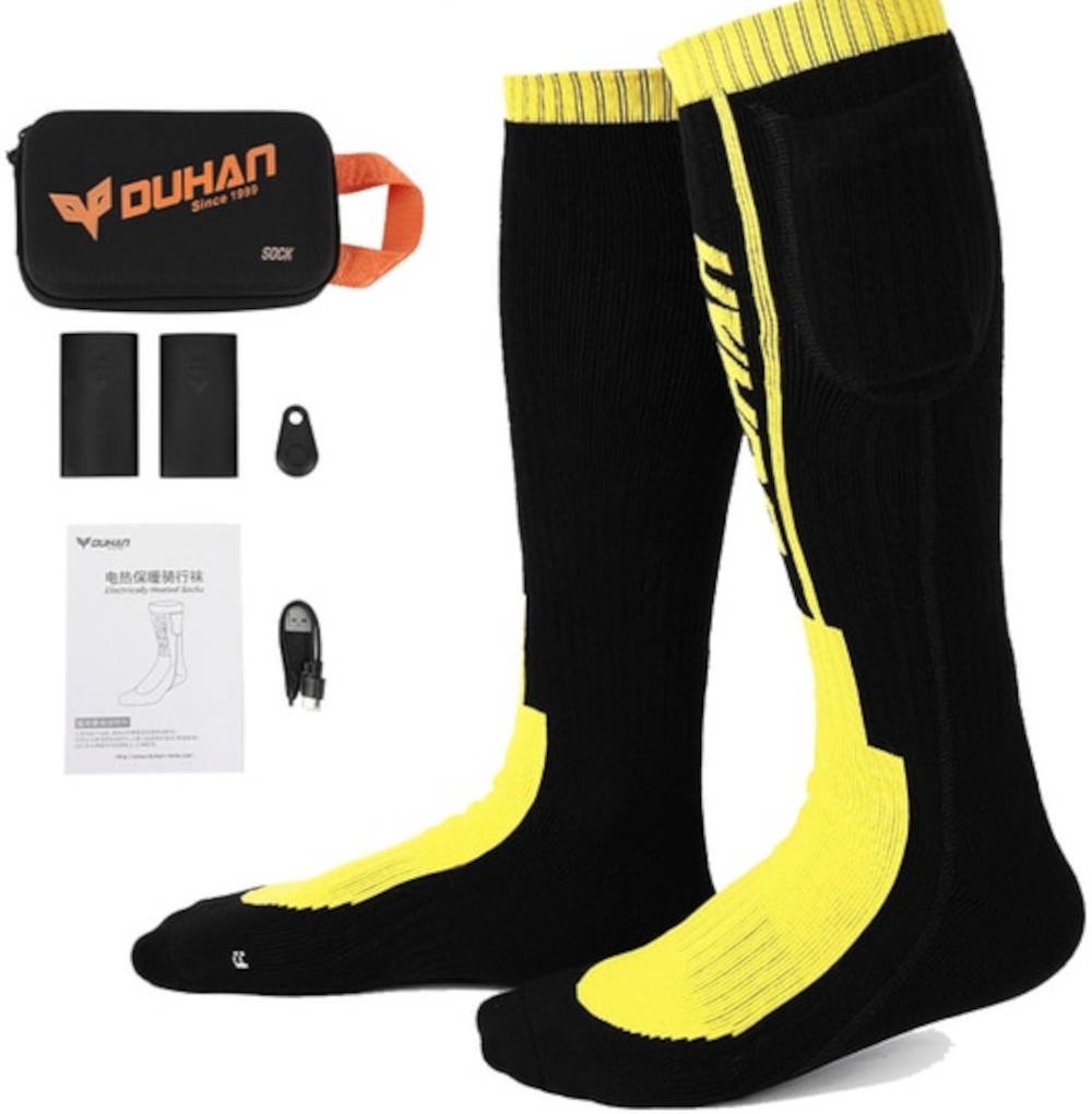Electrically heated socks