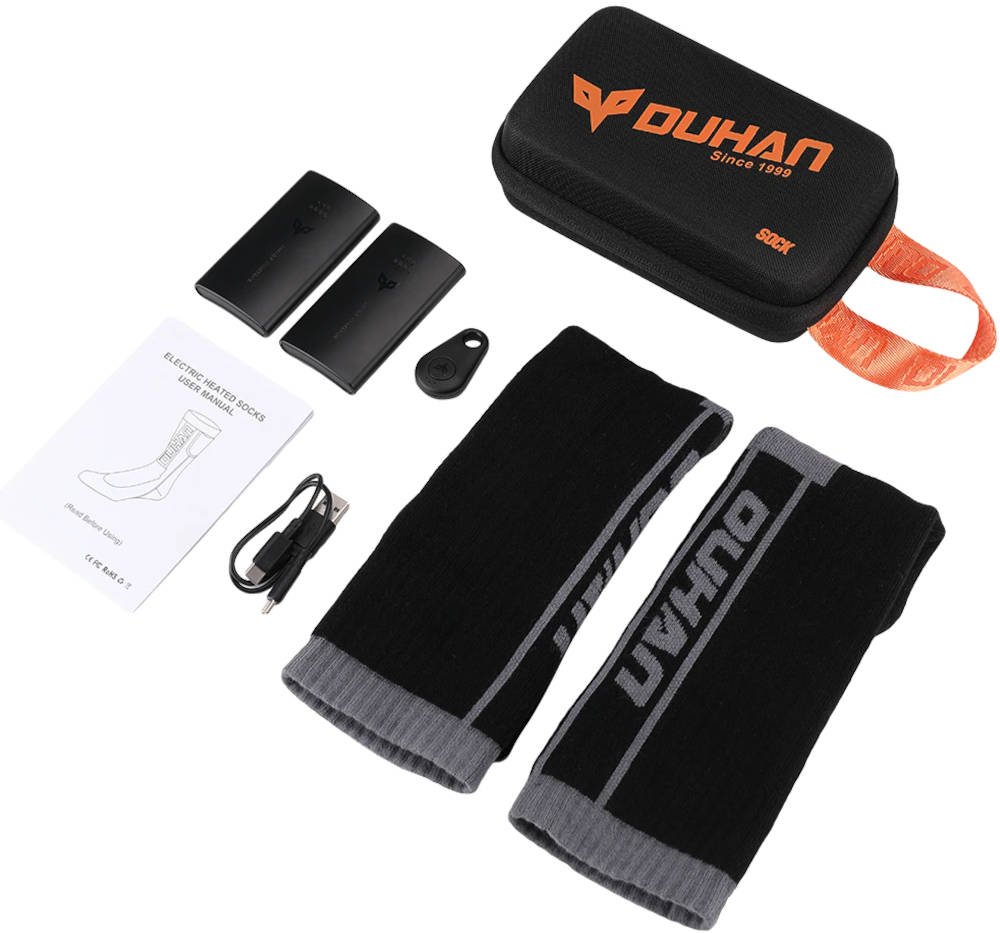 Electrically heated socks