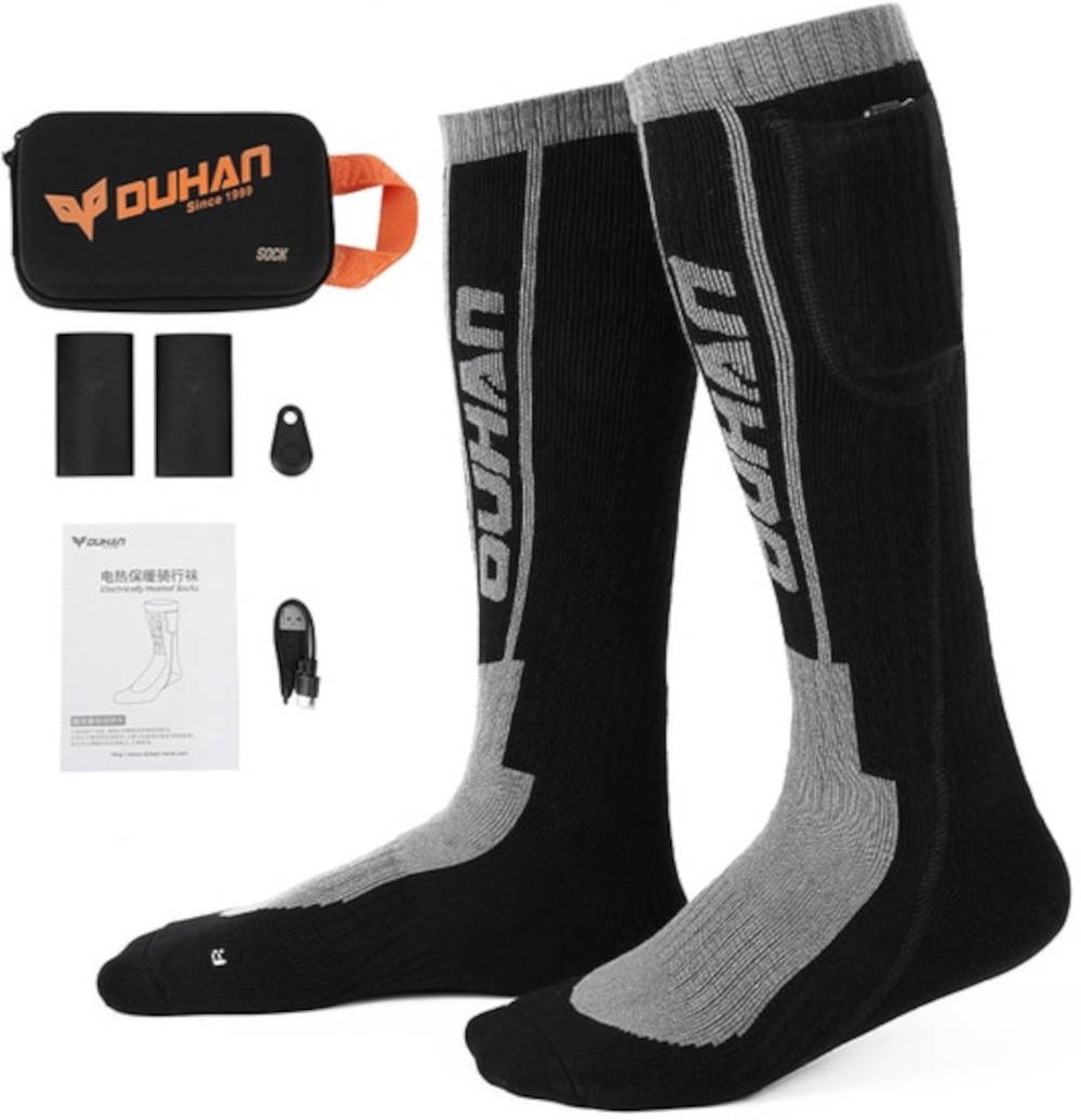 Electrically heated socks