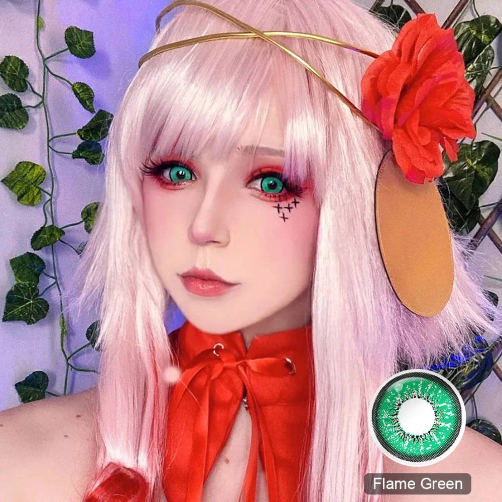 Green flame lenses