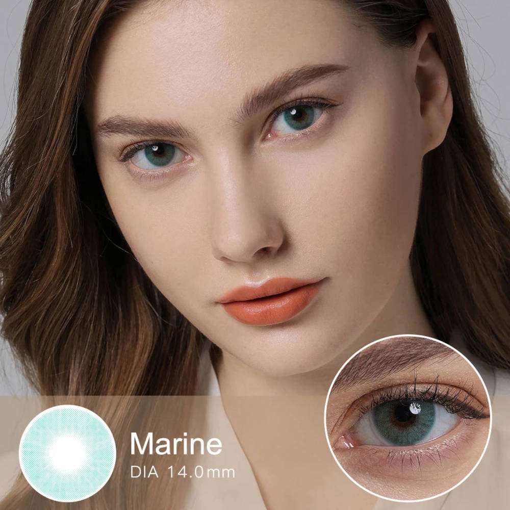 Marine colored lenses
