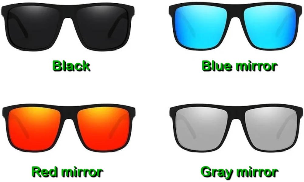 Classic modern polarized sunglasses